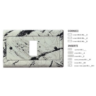 Cornice MARMO ROMA 3P.