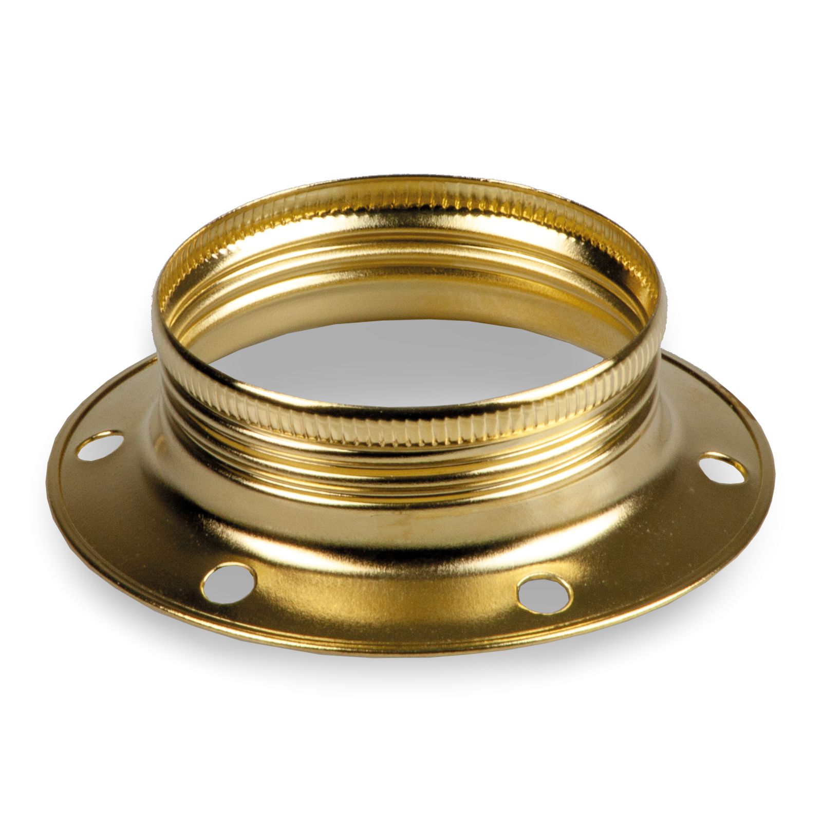 Ghiera E14 Metal latonado