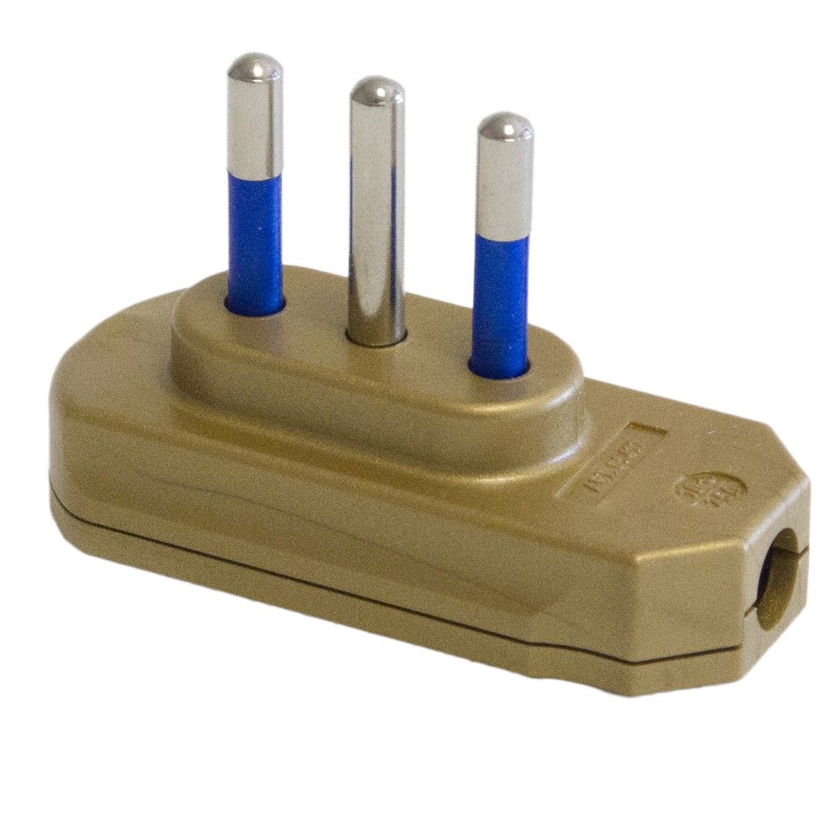 Spina piatta S 11 2P+T 10A Oro