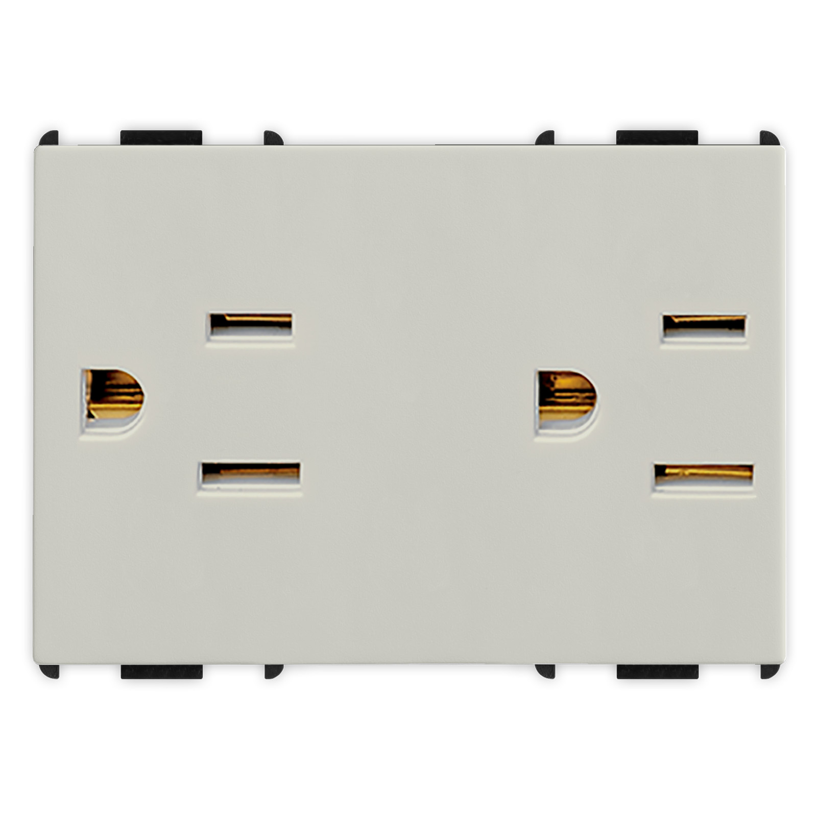 15A 2P american socket+central earth