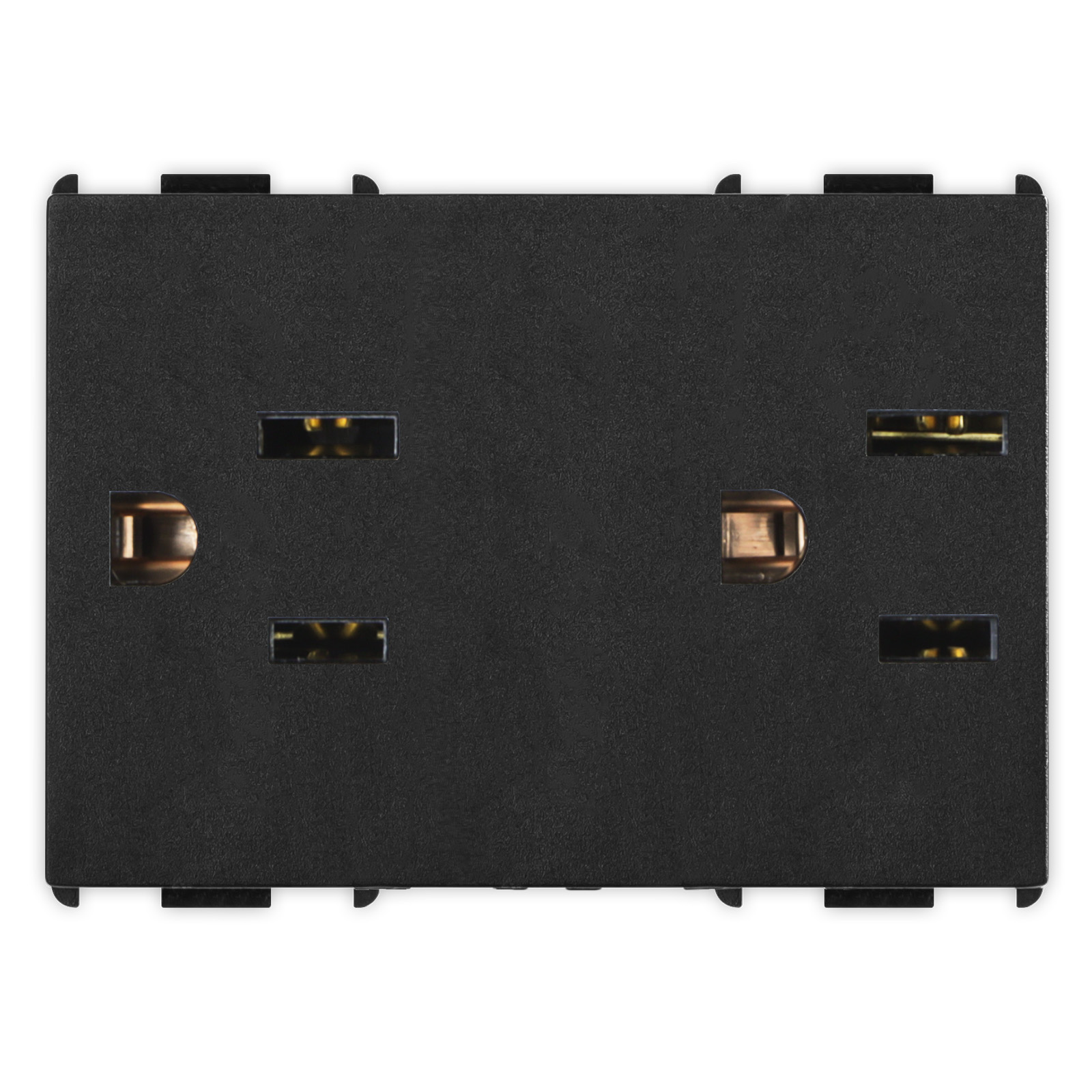 15A 2P american socket+central earth