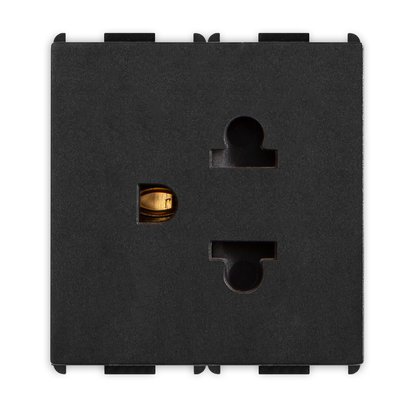16A 250V 2P+E Euro-American socket 2mod