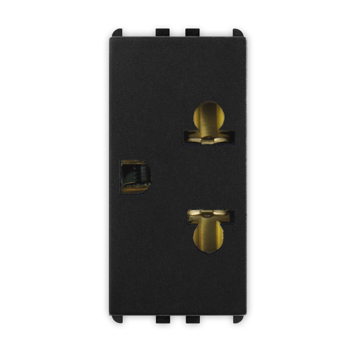 16A 250V 2P+E Euro-American socket