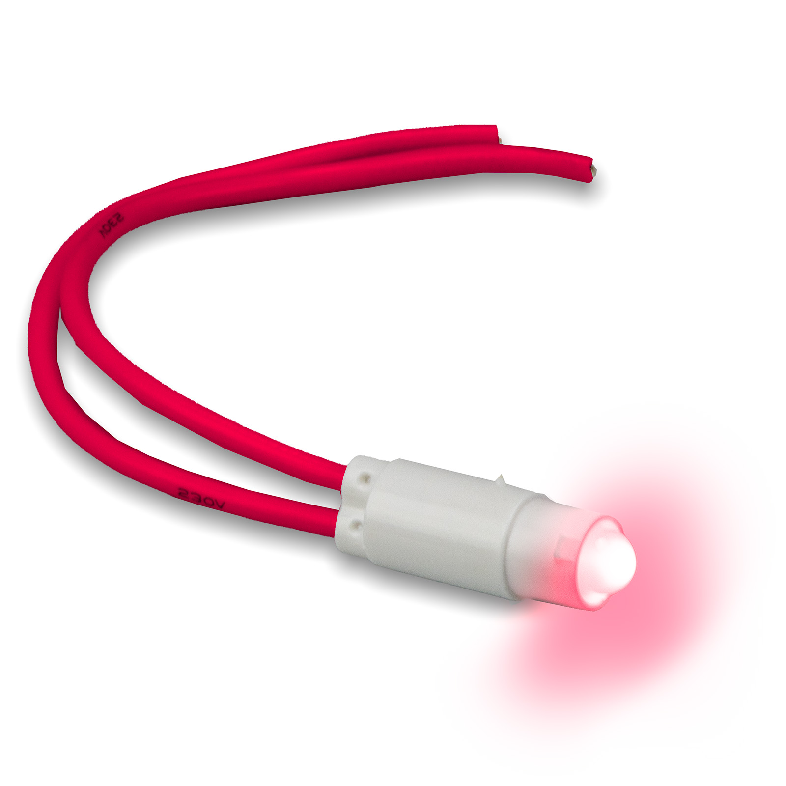 Piloto luminoso LED Rojo 110/230V