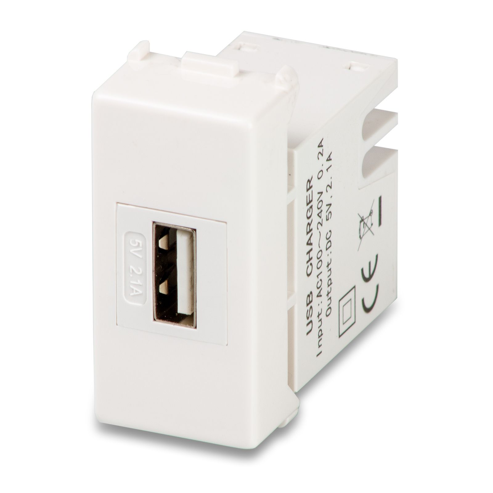 Fuente de alimentación USB 2.1A 100/240V
