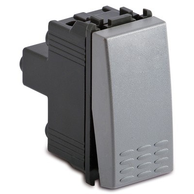 Pulsante 1P NO 16A STEEL