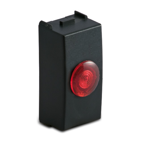 Flow Pack Indic.lum. rouge 125V, noir