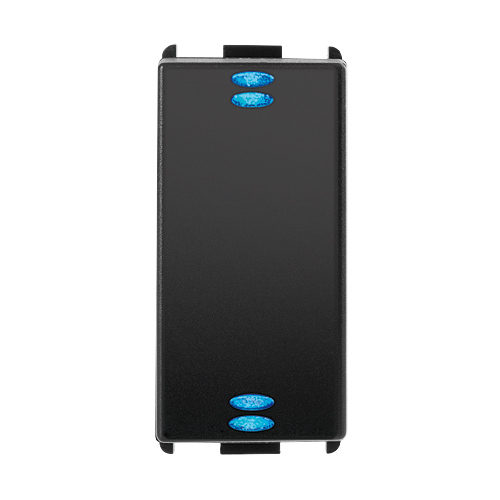Pulsante Doppio 5/24V 10mA c/LED  S.MODO