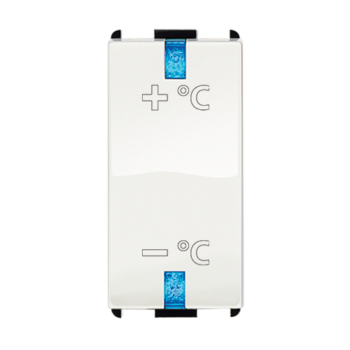 Bouton-poussoir double +/-C Anti