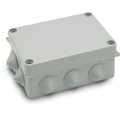 Sealed box with exit cones 153x110x63