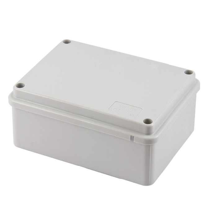 Sealed box 120x80x50 IP56 with screws