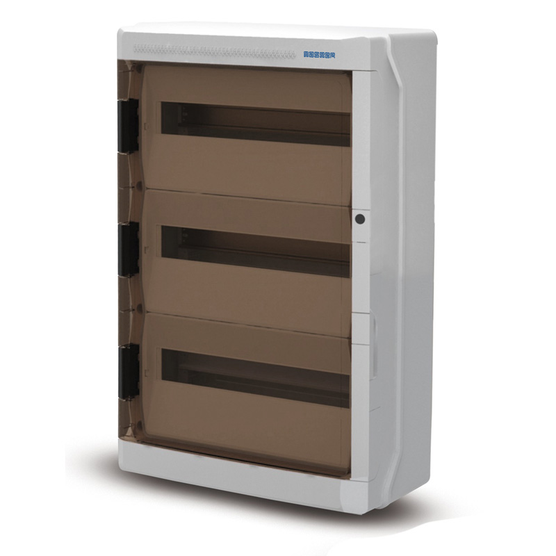 Enclosure 640x430x160 with Transp.door