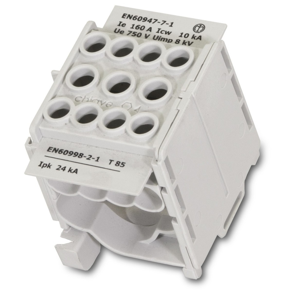 Ripart.Protetto Compatto 1P 160A 11 Fori
