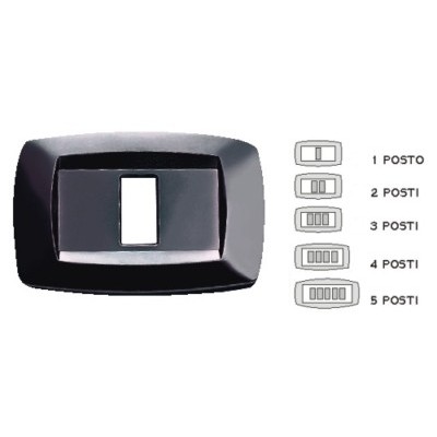 Placca Modi' 2 Posti C.FUCILE