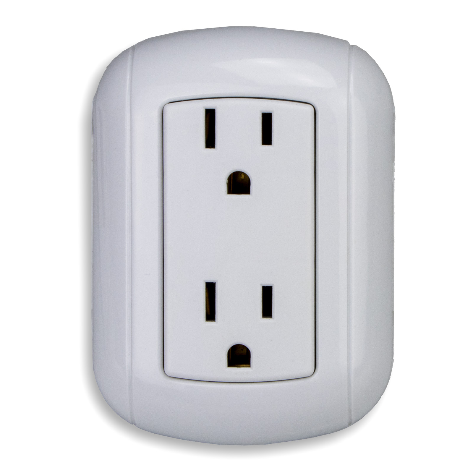 Double 2P+T 15A 127V Blanc Américain