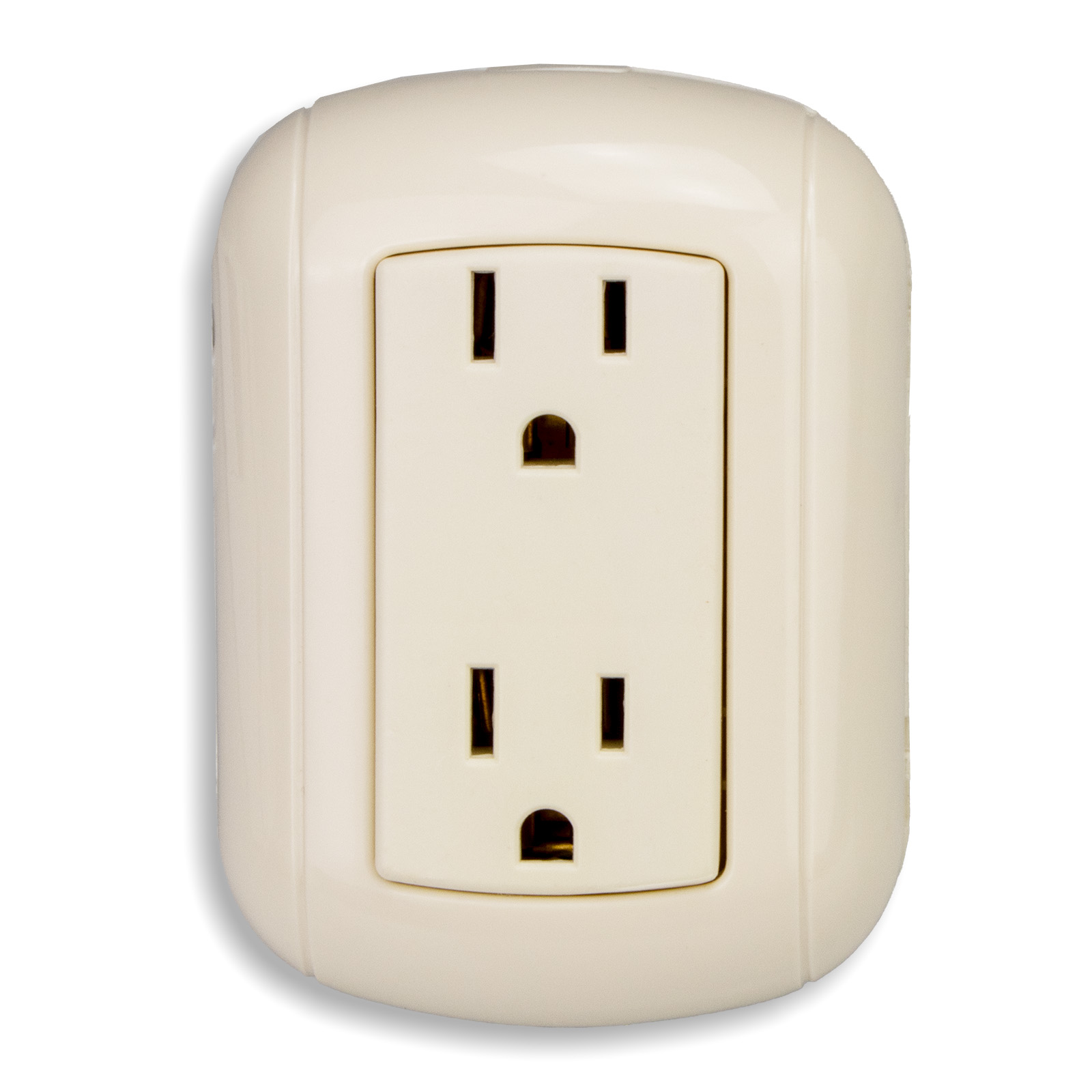 Double 2P+T 15A 127V Ivoire Américain