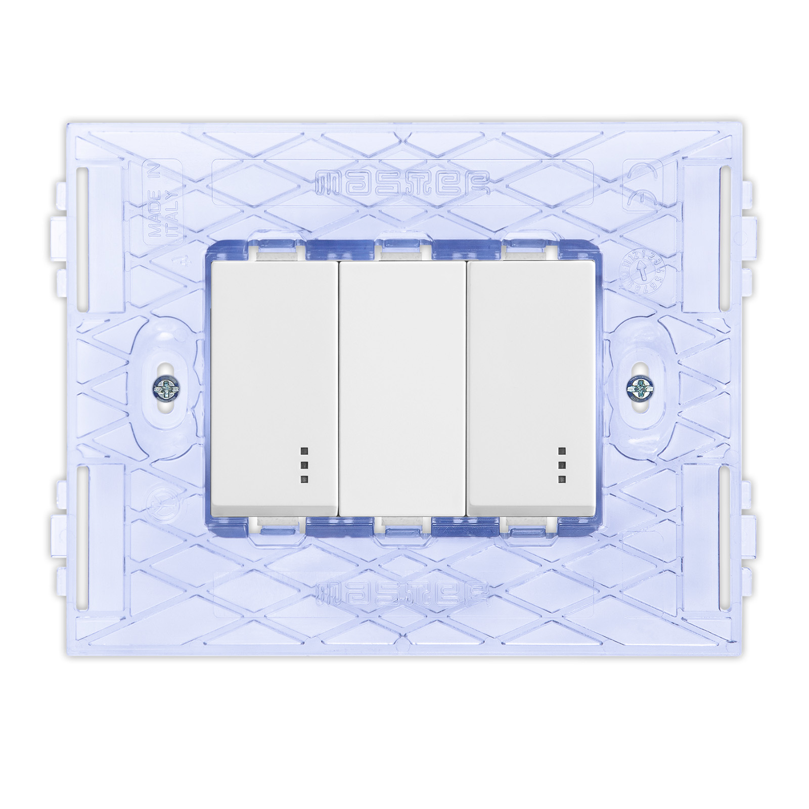 2 Two way switch 10AX 250V White
