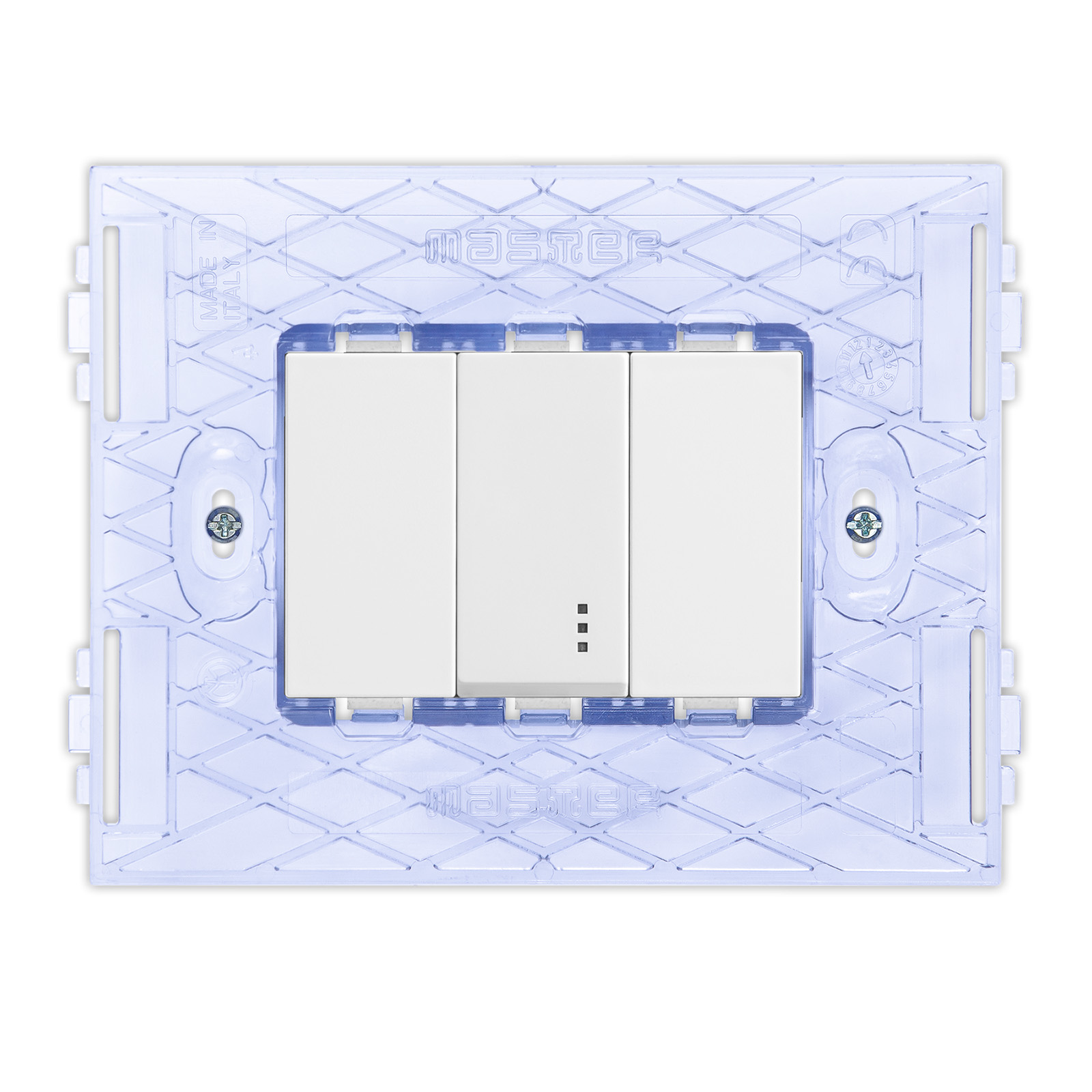 Two way switch 10AX 250V White