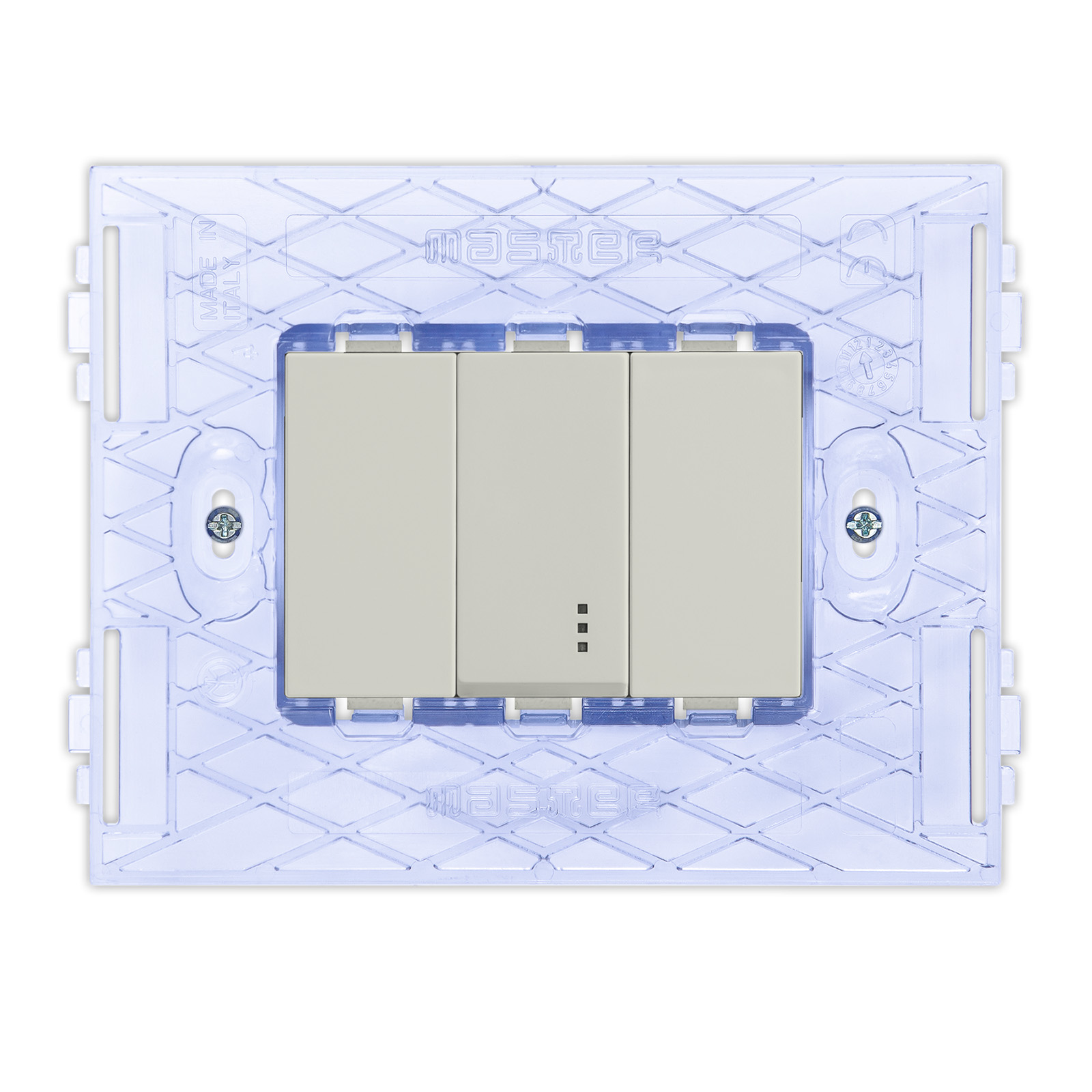 One pole switch 10AX 250V Light Sand