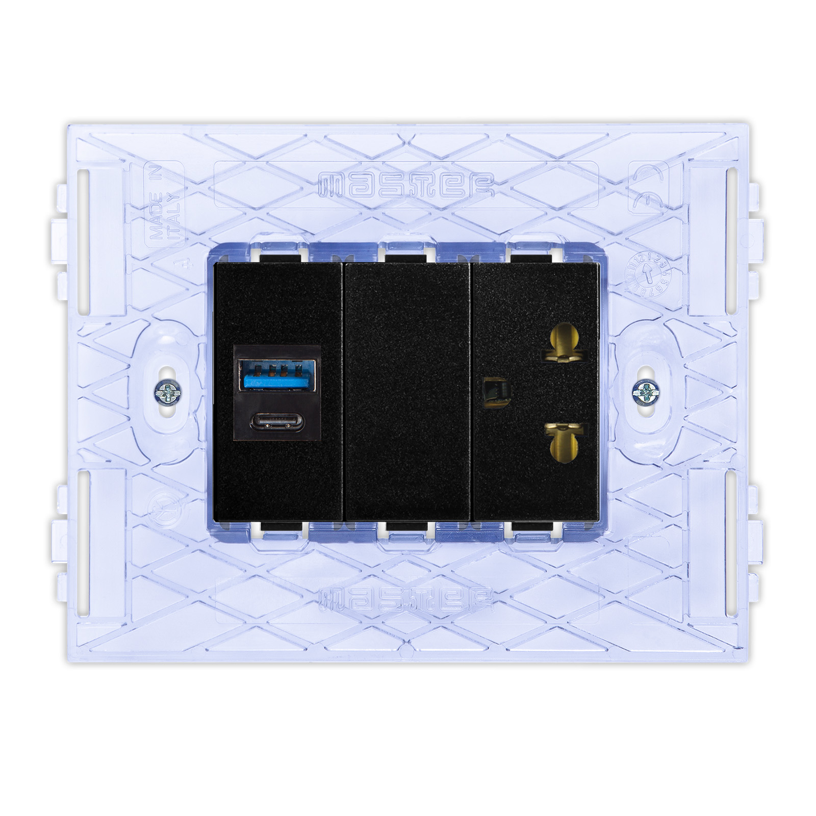 USB A+C power supply, 5V 4.2A 100/240V~