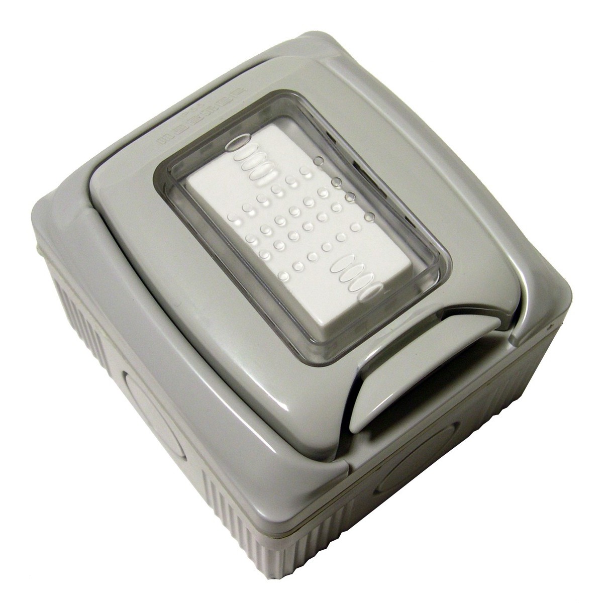 IP55 box with 1 two-way switch 16AX 250V