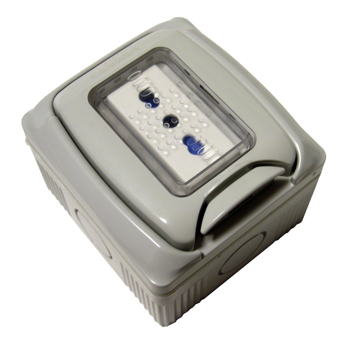 IP55 box with 16A 2P+E italian socket