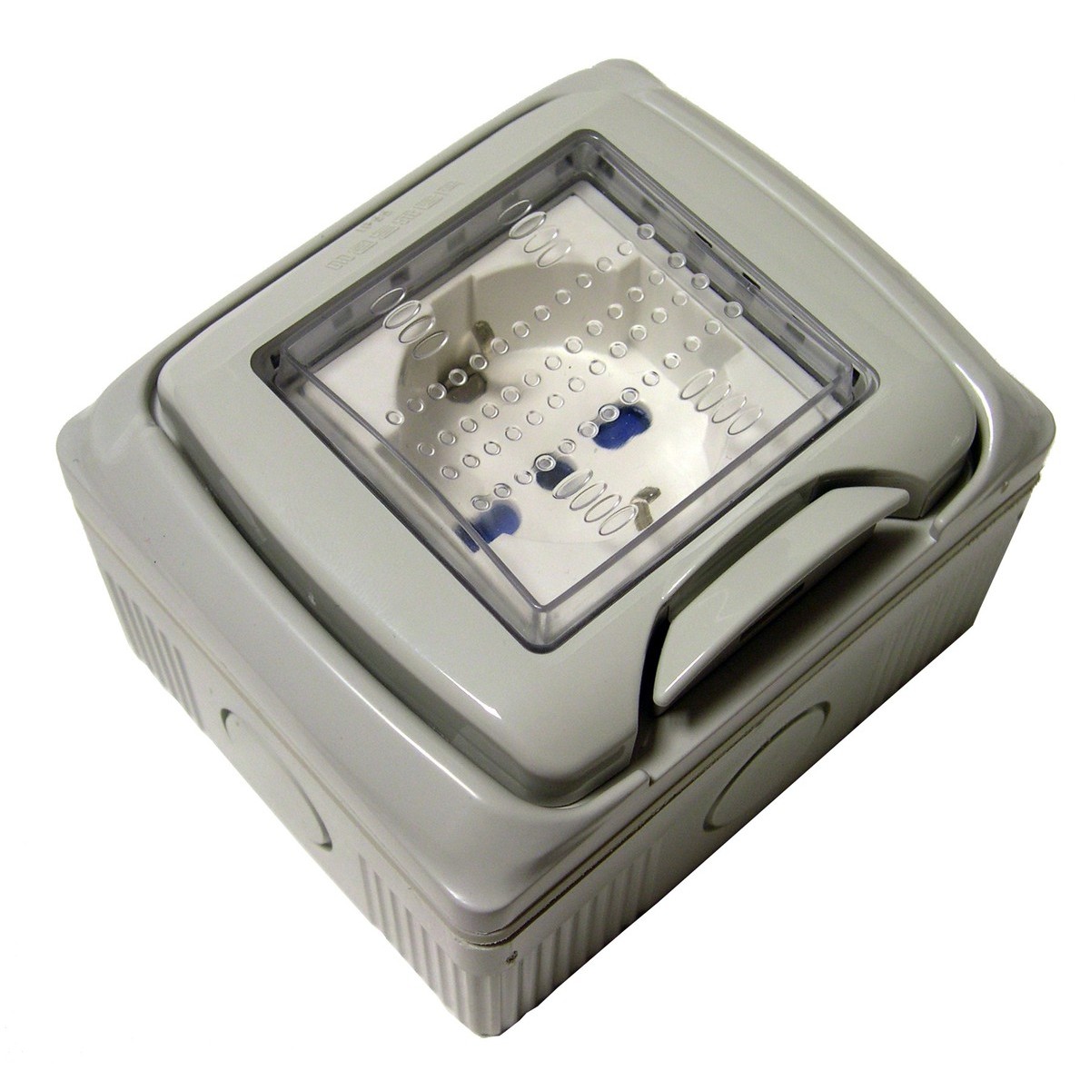 IP55 box with 16A 2P+E Schuko socket